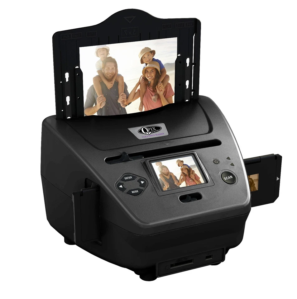 10/22 MP QPIX 4 in 1 FILM/SLIDE/PHOTO/NAME CARD SCANNER WITH 4G SD CARD - Image 4 of 4