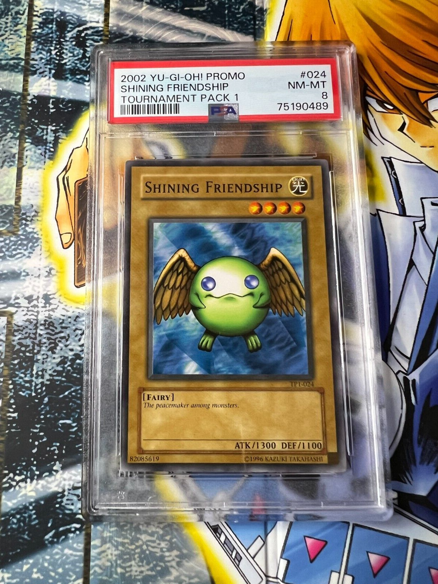 Yugioh PSA 8 Shining Friendship TP1-024 - Common (POP 2) | eBay