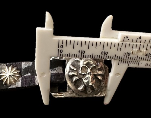 bracelet leather 925 silver - Picture 22 of 24