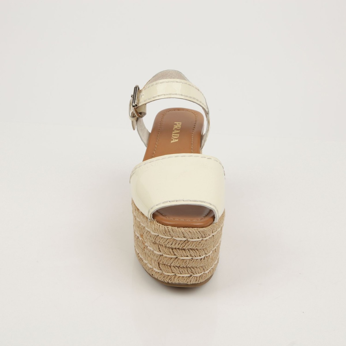 Prada Ankle Strap Espadrille Sandals 1XZ452 Size 36 | eBay Prada Ankle Strap Espadrille Sandals 1XZ452 Size 36 | eBay