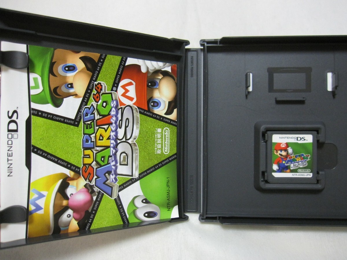 USED Nintendo DS Super Mario Bros + 64 + Mario Kart 3 Set Japanese