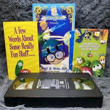And It Was So! God's Power VHS Tape 2002 Video Sunny-Side Up Kids Religious Film