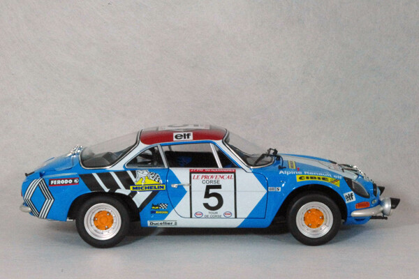 ミニカー Alpine Renault A110 18 1973 Monte Carlo ALPINE A110 1800 - TOUR DE CORSE 1973 - JP.NICOLAS #1 - Solido