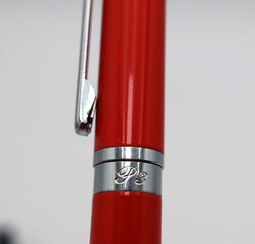 Duke P3 Fountain Pen "Fire Red" Excellent Condition Never Used w/Box - Picture 6 of 8
