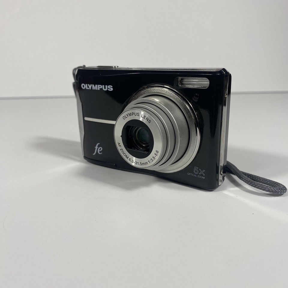 Olympus FE Model FE46 LCD Digital Camera Black 6.331.5mm AF Zoom eBay