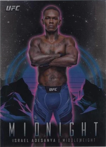 2024 Topps Midnight UFC - Israel Adesanya #67