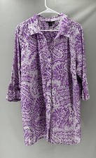 purple floral button up dress sale discount viral trending ootd gift party-a83k