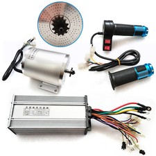 2000W 60V BLDC Motor Kit with Brushless Controller for Electric Scooter E Bike