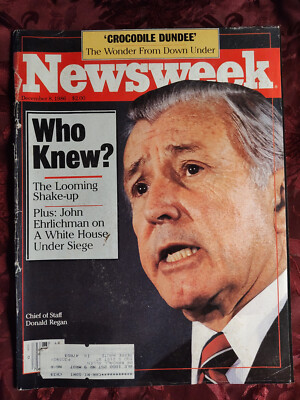 NEWSWEEK December 8 1986 Dec 12/8/86 IRAN-CONTRA CROCODILE DUNDEE PAUL HOGAN