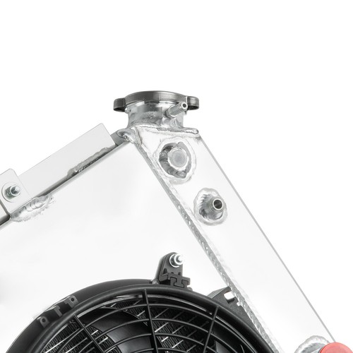 3ROW RADIATOR SHROUD FAN FOR 82-02 CHEVY S10 BLAZER /1984-1990 CORVETTE 5.7L V8 - Picture 7 of 14