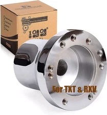 10L0L Golf Cart Steering Wheel Adapter for EZGO TXT & RXV Models Only-Silver