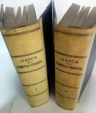   TRATTATO DELLA COMPRA-VENDITA  CIVILE E COMMERCIALE GASCA  2 VOL.