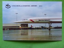 BRITISH AIRWAYS CONCORDE G-BOAG / LIVERPOOL AIRPOR T1993