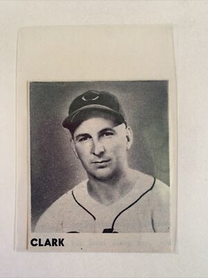 Allie Clark Cleveland Indians 1949 Complete Featured Baseball Panel