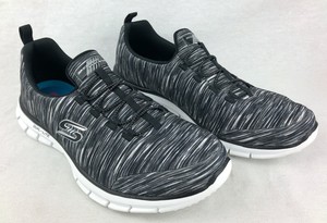 skechers dual lite womens black