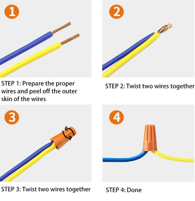 330 Pcs Wire Connectors Nuts Kit - Electrical Twist Wiring Screw Caps Assortment