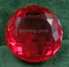 92.50 Ct IGL Certified 100% Burma Red Ruby Natural Oval Cut Loose Gemstone 5AIP