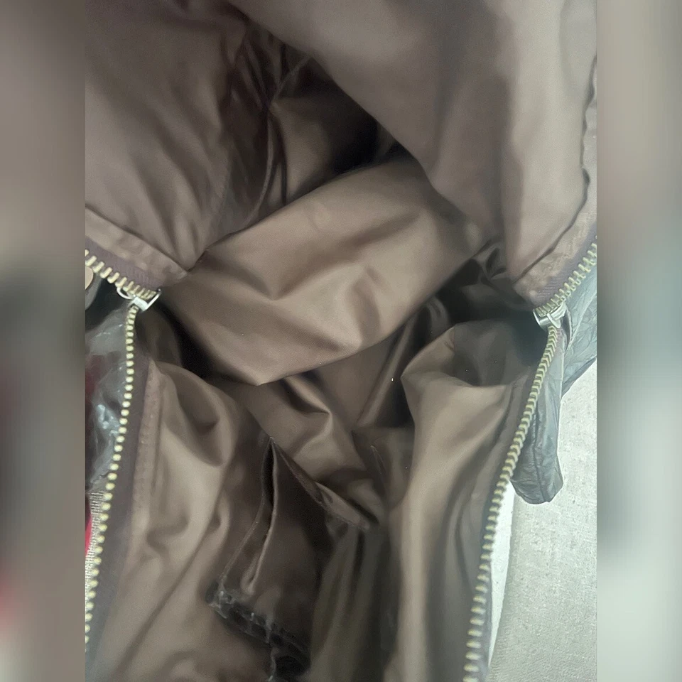 MATT & NAT 素食皮革皱日常/工作棕色包新品 — 第 4/4 张图片