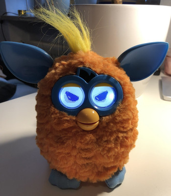 Original Furby Hasbro 2012 Interactives Haustier Orange Spielzeug Toy Gremlin