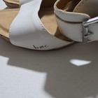 b.o.c. Women's Comfort Strappy Wedge Open Toe Buckle Sandals White Tan 8 — photo 3