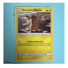 Pokémon TCG Detective Pikachu SM194 Promo Holo Basic 90HP English 2019 on eBay