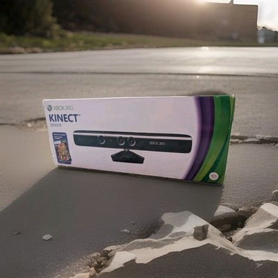 Microsoft Xbox 360 Kinect Motion Sensor Camera Black, Wired