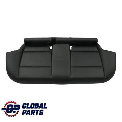 BMW E90 E91 LCI Cuero Negro Asiento Trasero Sofa Banco Base - Imagen 1 de 4