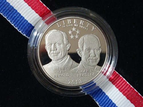 2013 Proof 5 Star Generals - Commemorative Half Dollar - Picture 1 of 4