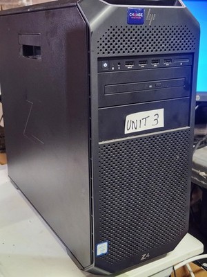 HP Z4 G4 Imaging/4 Port Barco/Xeon W-2123/500GB HD/32GB Ram/Serial Port Unit # 3