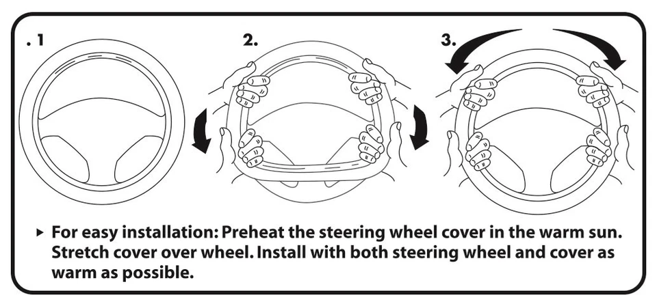Plasticolor 006393 Speed Grip STEERING WHEEL COVER Foto 2 de 2