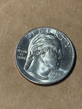 2023 P Jovita Idar Quarter Error Coin 'in Cod We Trust' Rare Collectible