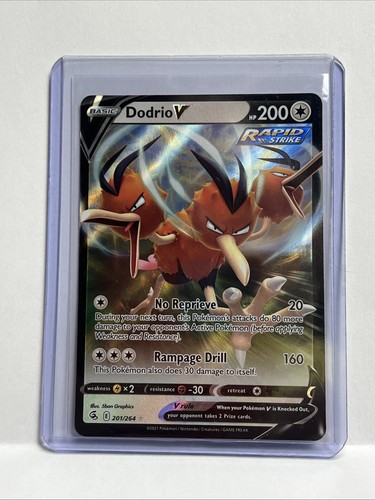 Dodrio V 201/264 - Fusion Strike - Pokémon TCG