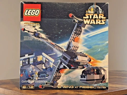 LEGO Very Rare/Vintage Star Wars: 7180 B-Wing at Rebel Control Center, 2000 NISB
