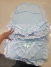 Baby Boys Car Seat Cover And Protector pram set foot muff