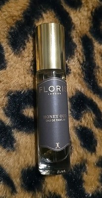 Floris Honey Oud Eau de Parfum 0.33 Oz 10 mL Unisex Travel Spray Perfume NO BOX