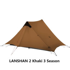 2021  Lanshan 2 Person Outdoor Ultralight Camping Tent 3 Season Professional 15D