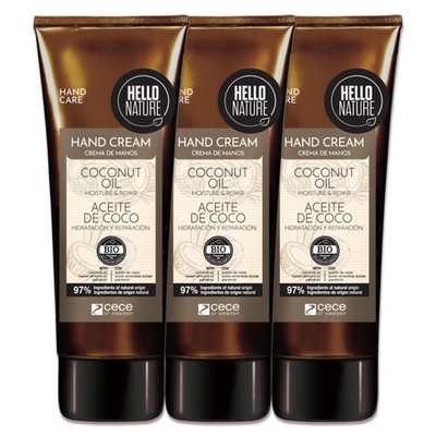 Handcreme Handpflege Intense Reparatur mit Kokosnussöl BIO Vegan Rein Natürlich