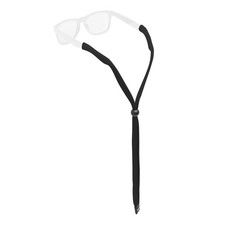 Chums Original Cotton Retainer - Unisex Eyewear Keeper for One Size, Black