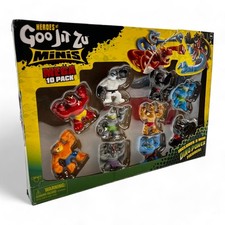 Heroes of Goo Jit Zu Minis, Minis Mega 10 Pack, Stretch  Squish DAMAGED BOX 