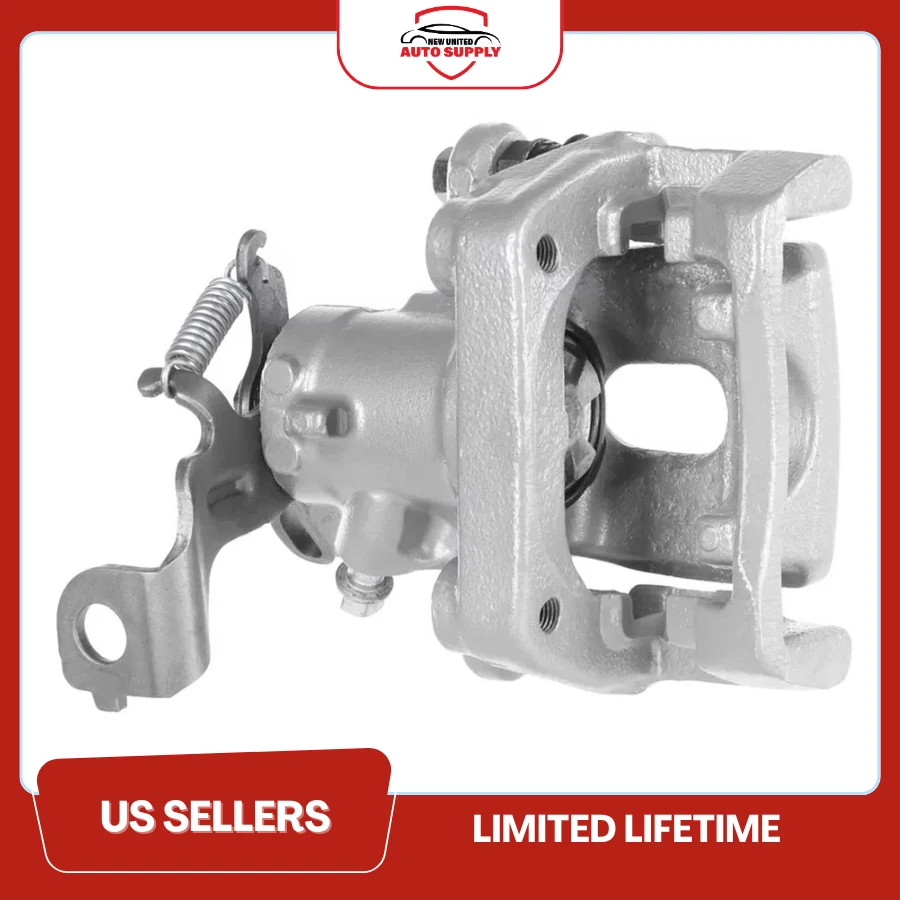 Pinza de freno trasera del lado del conductor con soporte para Toyota Corolla Matrix Pontiac Vibe Foto 3 de 3