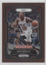 2023-24 Panini Prizm Monopoly Brown Prizm 28/249 Bam Adebayo #47 1f7d