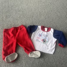 Vintage Carters Snap Pajamas. Set 18-24 Months. Airplane Y2K