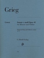 Grieg, Edvard - Violinsonate C-Moll Op. 45 Edvard Grieg