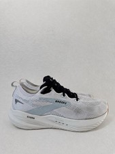 Brooks Glycerin 22 Road Running Men s White/Winter Sky/Black Shoes Sz 11
