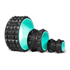3 Pack 10 6 4 Inch Mint Massage Roller Set 500lb Capacity Chirp Wheel Thumb