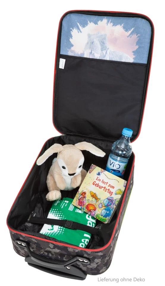 Kindertrolley Jungen Kinderkoffer Fabrizio Kinder Spiel Koffer Trolly 20582 Wahl - Bild 4 von 4