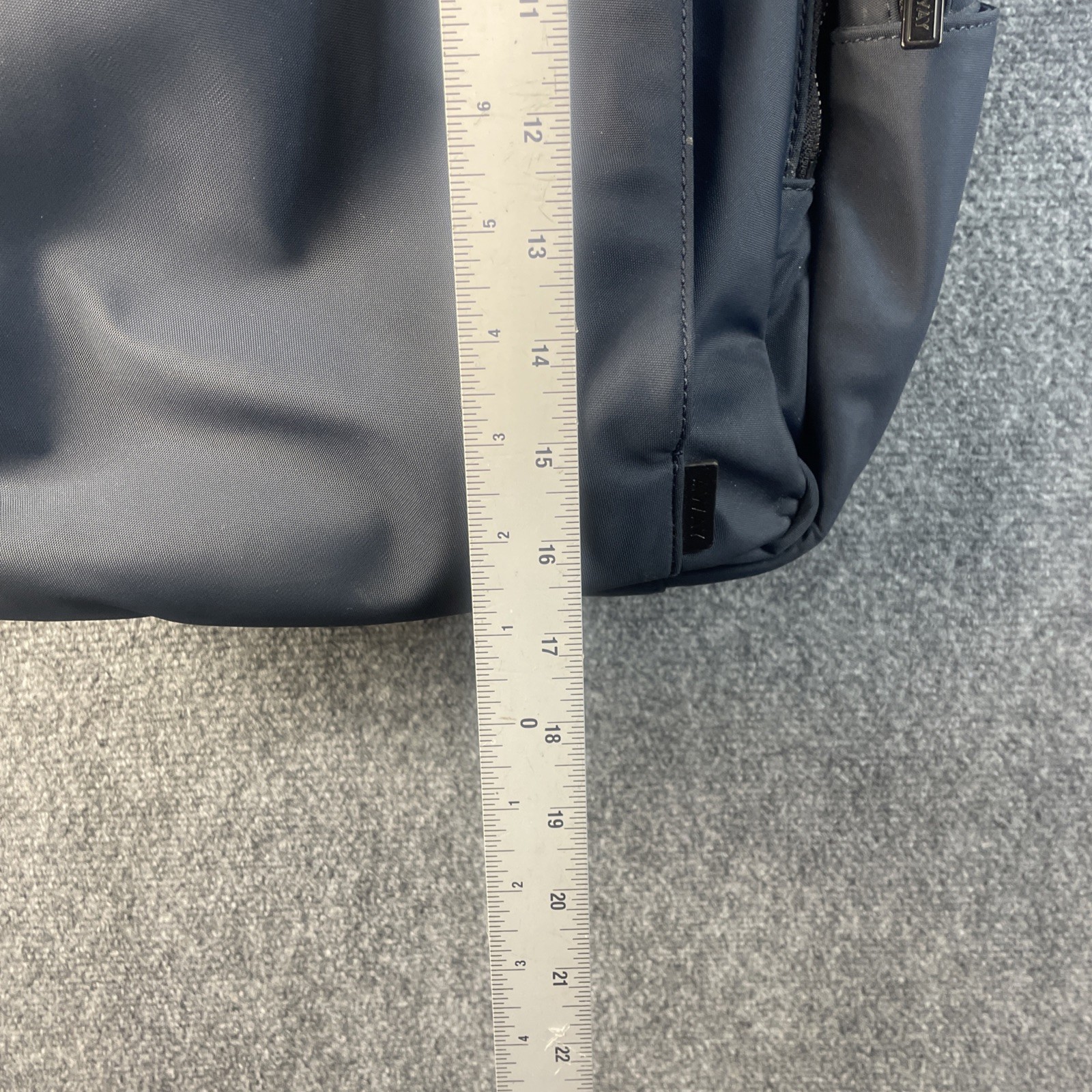 AWAY Everything Active Multiple Zip Backpack Blue… - image 8