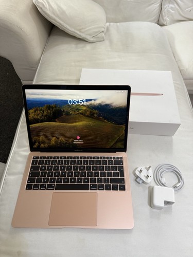 Apple MacBook Air 2019 Retina 13-inch, Rose Gold, 8GB RAM, 128GB SSD With Box. - Afbeelding 2 van 12