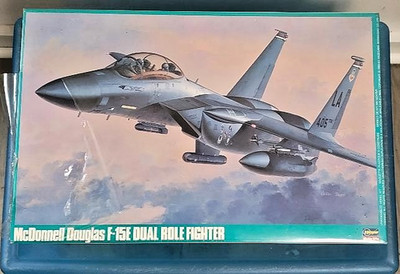 Hasegawa McDonnell Douglas F-15E DUAL ROLE FIGHTER 1/48 #P21 07021 New in Shrink