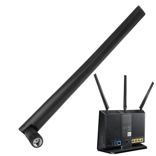 1pc Antenna 16CM 6DBi High Gain 2.4G/5G Dual-Band Network Card For ASUS - Photo 8/13